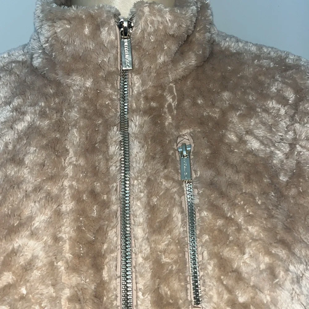 Small Womens Calvin Klein Zip-Up Fleece Dressier Jacket - Picture 8 of 11